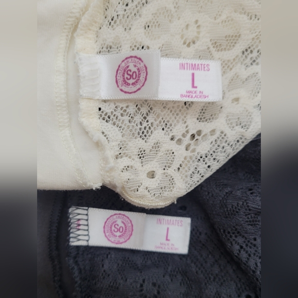 SO Junior's, 2 lace multi bralettes - Picture 3 of 5